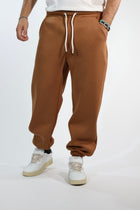 Pantalone 074-37 jogger cammello  BERNA