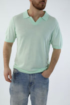 Polo in maglia m/m collo derby M36 OVER-D