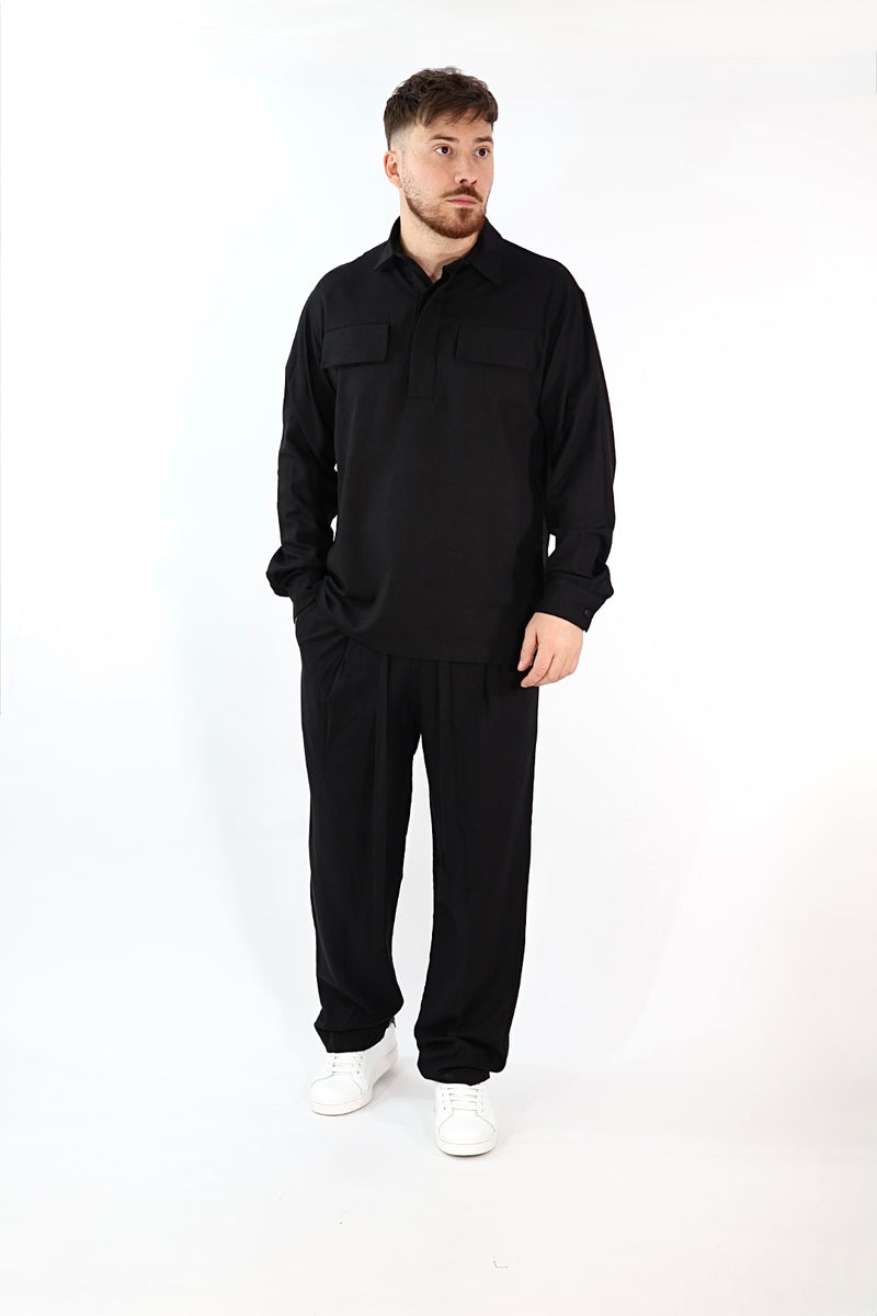 Giacca/camicia viscosa/lino  CL18 WHY NOT BRAN