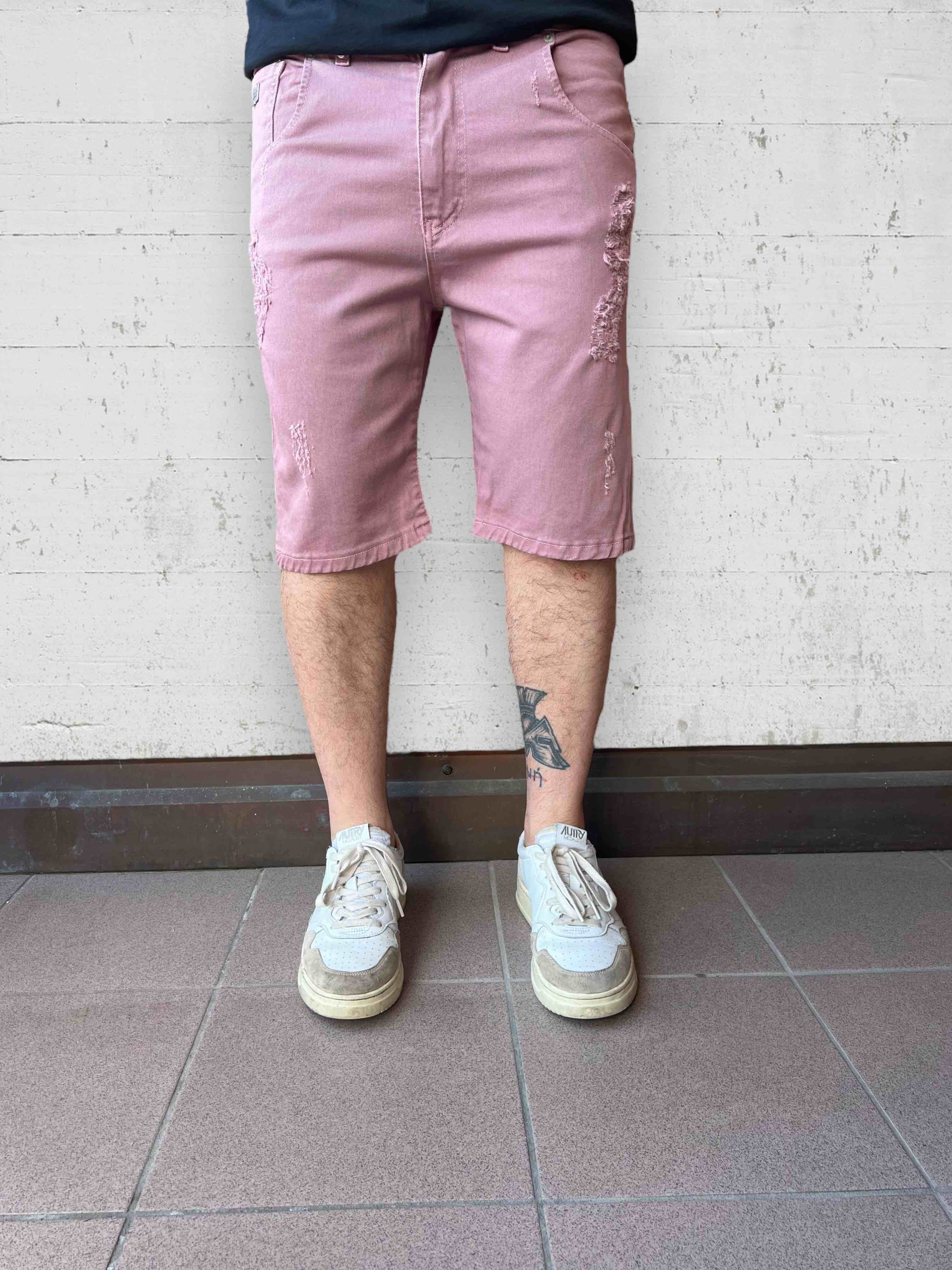 Bermuda bull denim rotture BL11