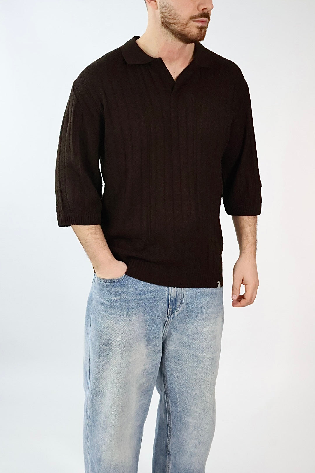 T shirt polo in maglia derby KIM 49 WHY NOT BRAND