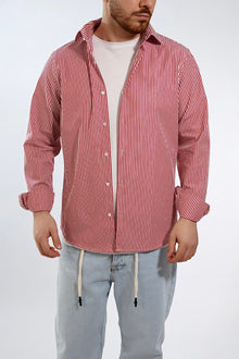 Camicia righe cotone  CR10  WHY NOT BRAND