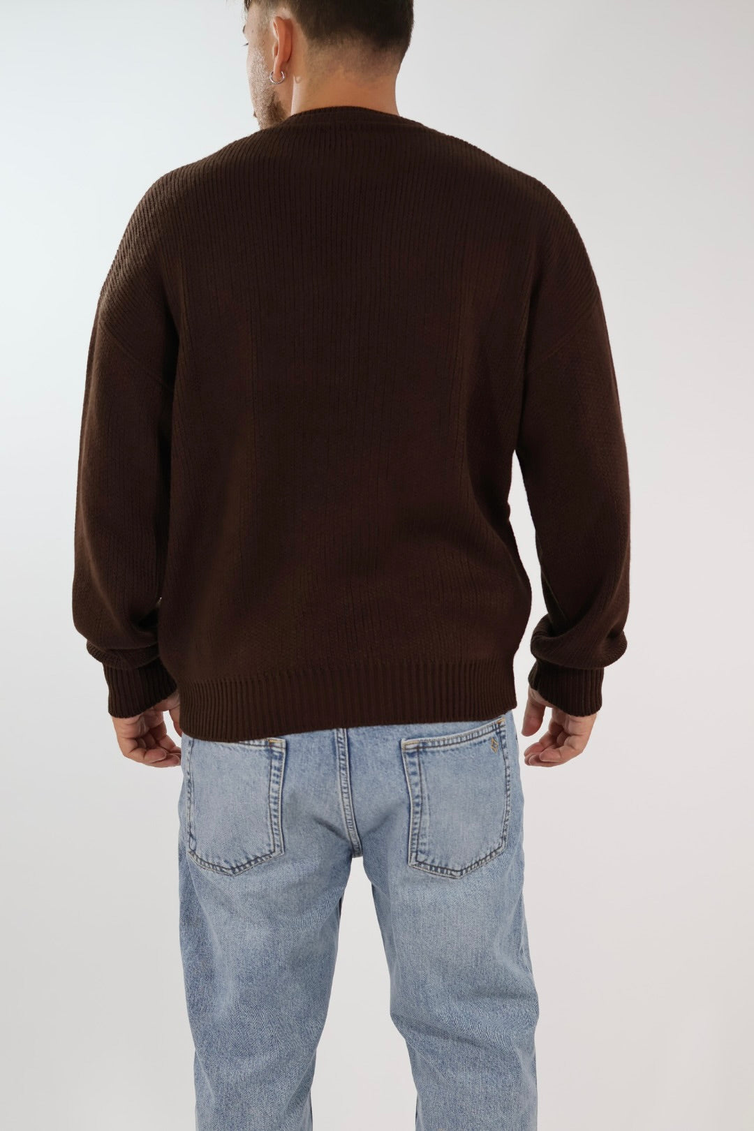 Maglione paricollo cropped fit M55 OVERD