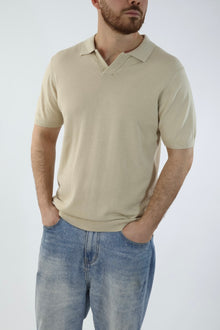 Polo in maglia m/m collo derby M36 OVER-D