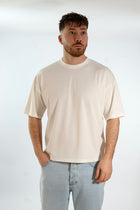 T-shirt misto viscosa cropped  F40 OVER-D