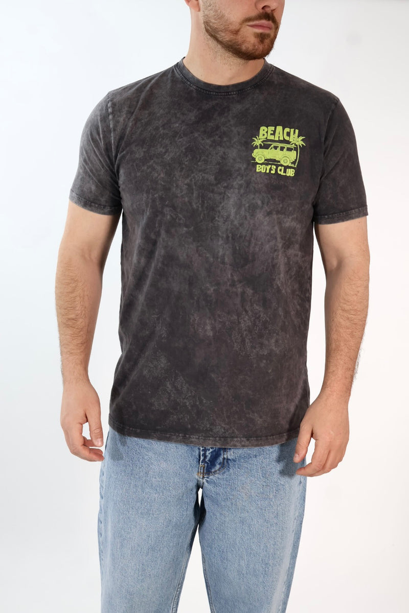 T-shirt stampa beach boys club  A1933 SUPERCULTURE