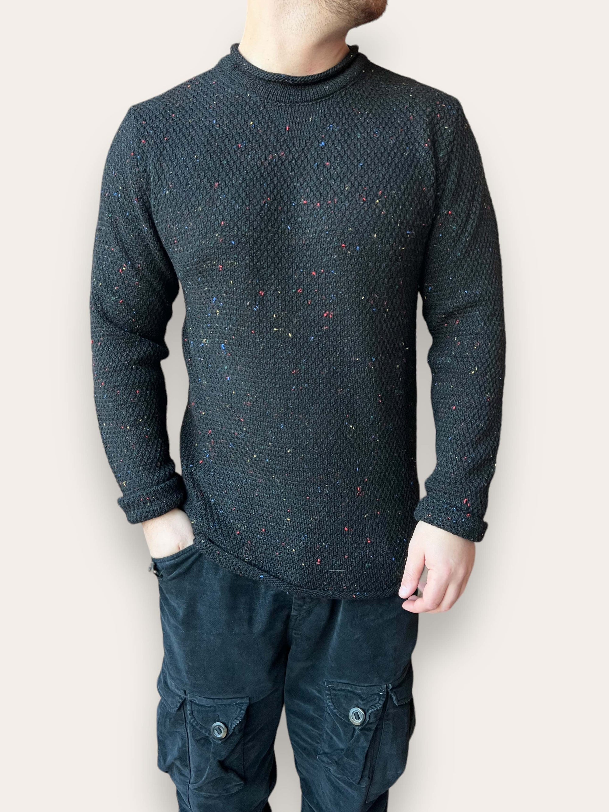 Maglione puntinato BL11