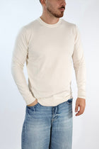 Maglioncino M01 bianco paricollo  OVERD