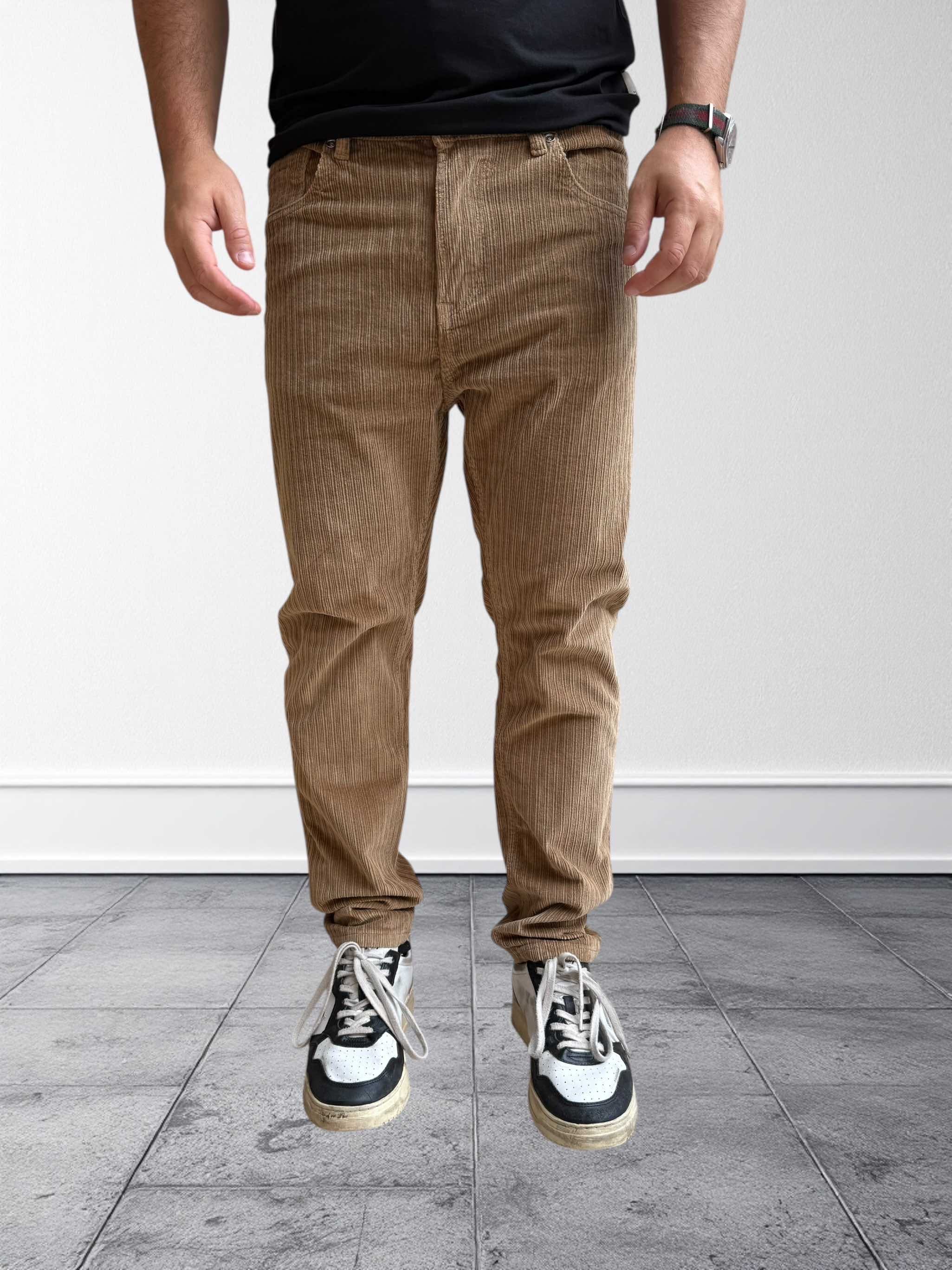 Pantalone velluto 527YH GIANNI LUPO