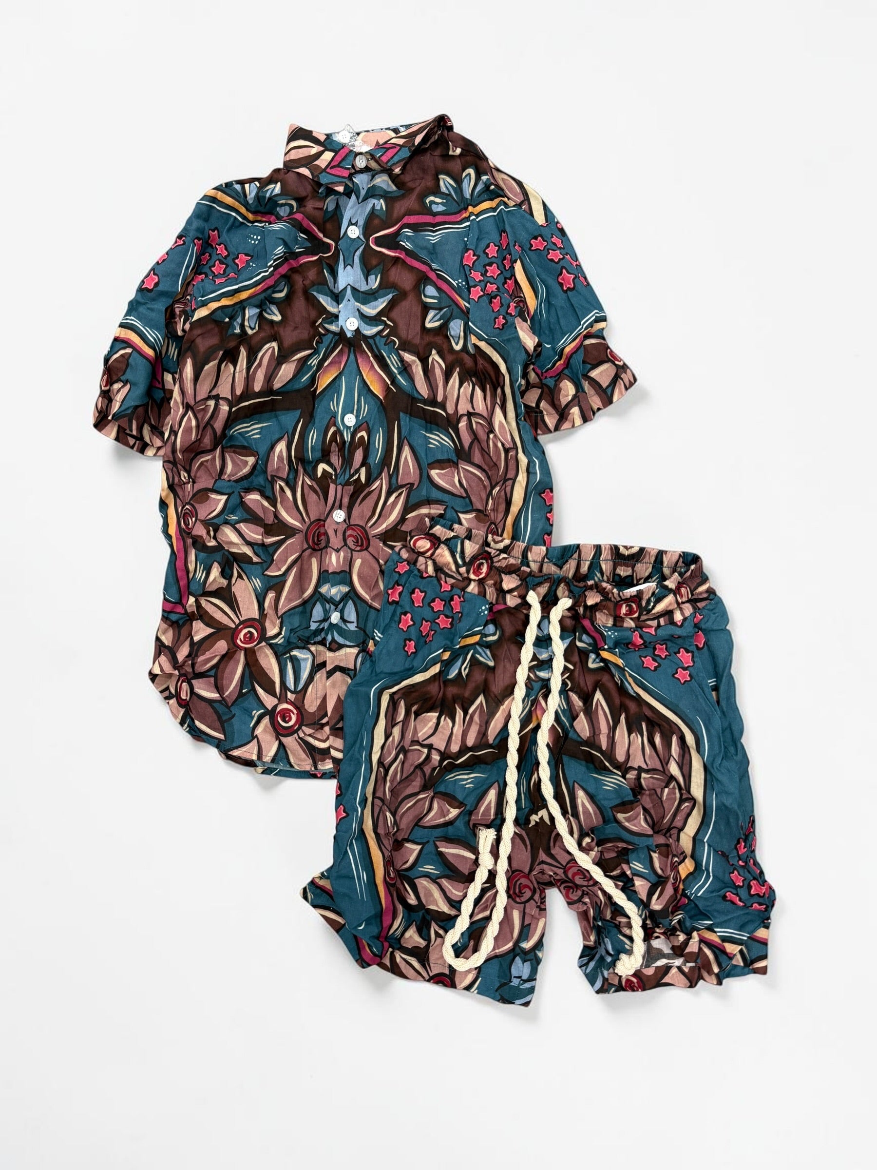 Completo lino fantasia JUST WEST
