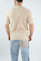 T shirt maglia lavorata 400 BL11