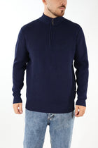 Maglioncino M70 lupetto zip Blu OVERD