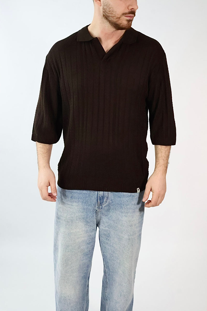 T shirt polo in maglia derby KIM 49 WHY NOT BRAND