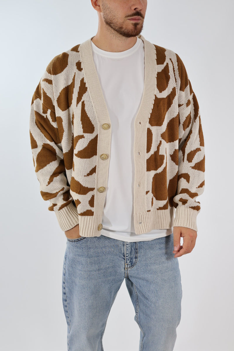 Cardigan fancy jacq. boxy fit M53 OVERD
