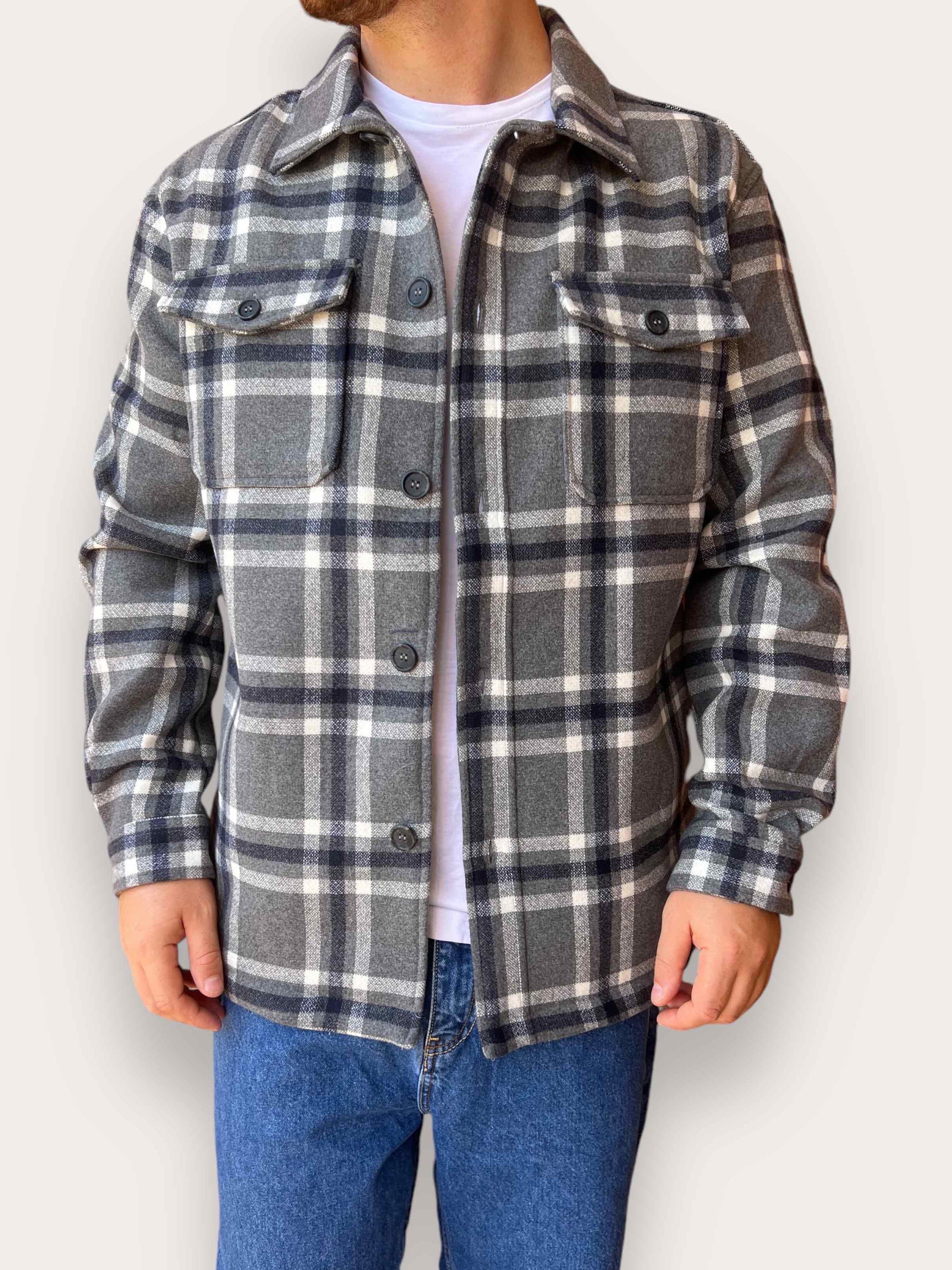 Giacca/camicia check OVERD