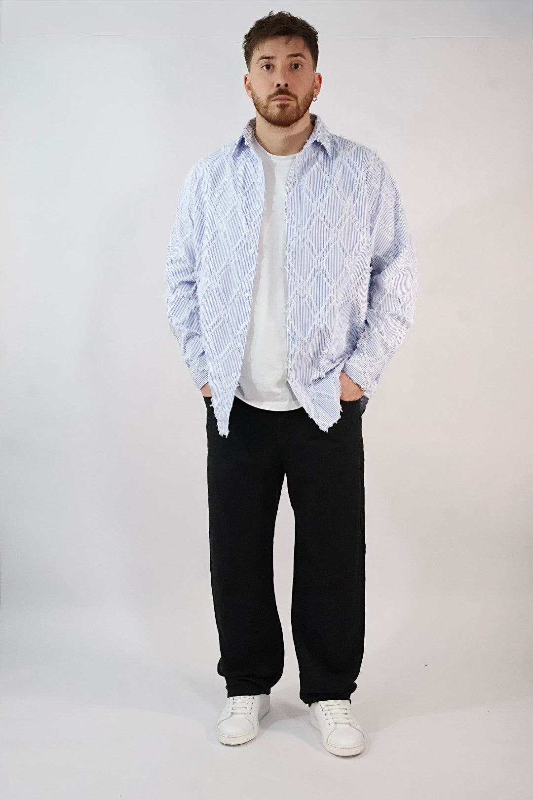 Camicia righe fili 234 BERNA
