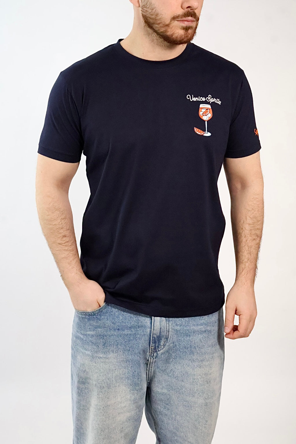T-shirt ricamo venice spritz 1821 SUPERCULTURE
