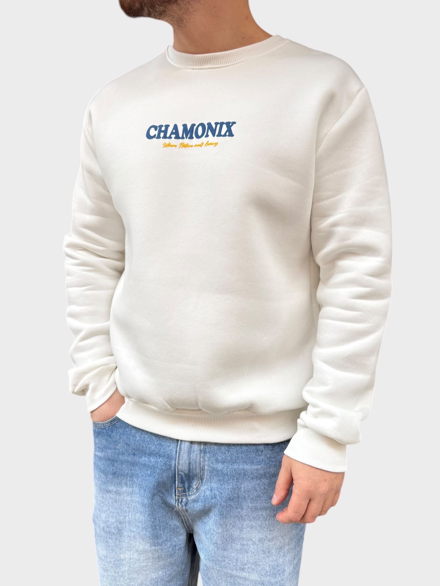 Felpa girocollo chamonix 2533  LANDEK