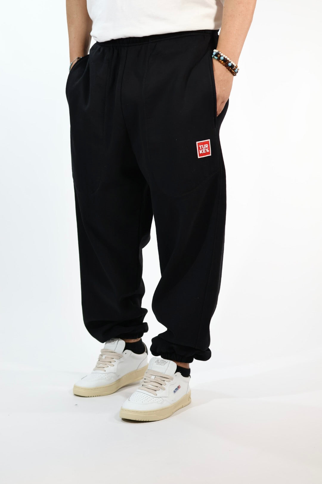 Pantalone steve nero over TURKEY