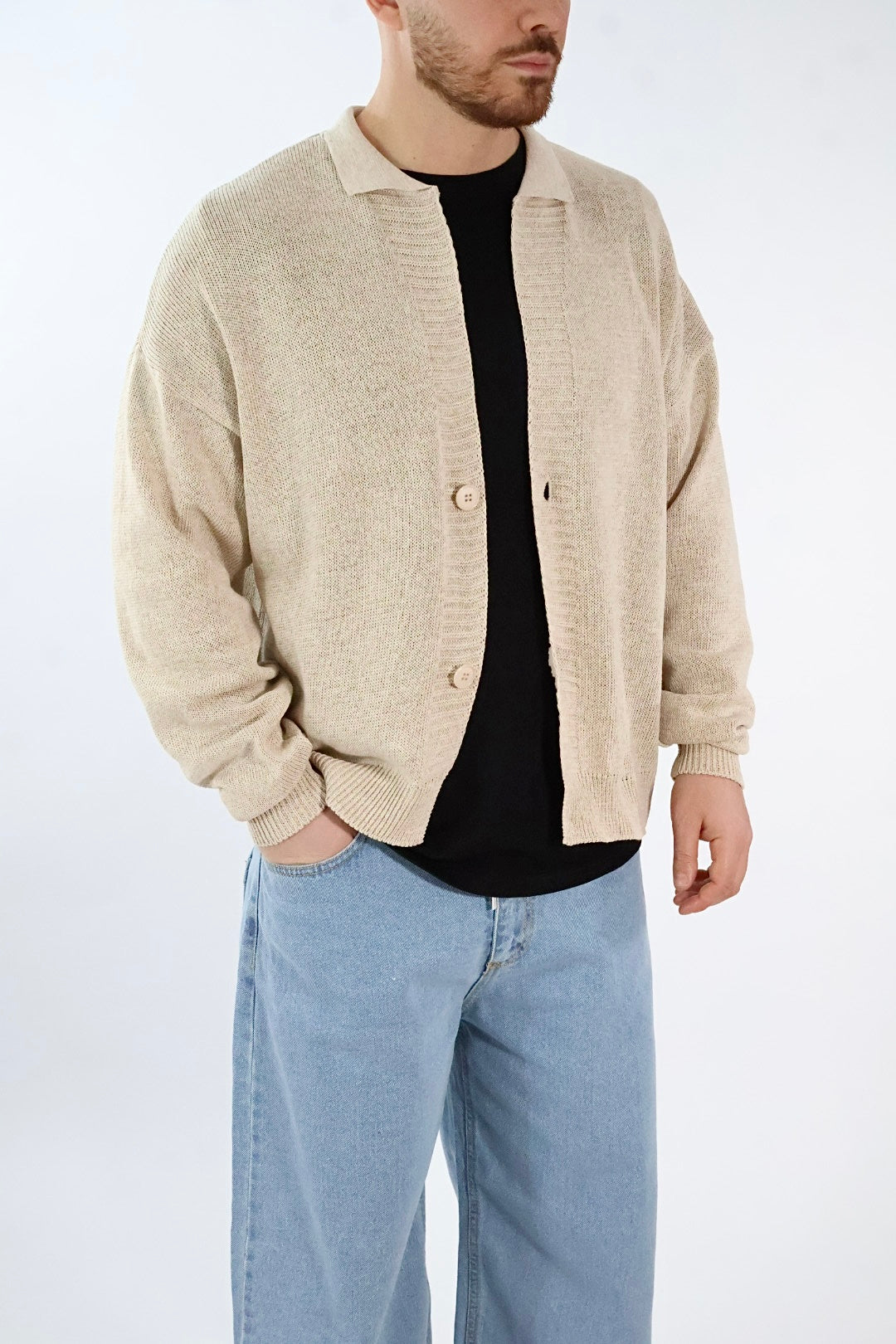 Cardigan polo rasato MA/14 NEW JOB BRAND