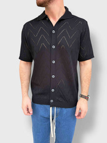 Polo in maglia punzoni azteco BL11