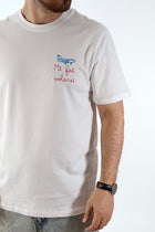 T shirt scritta ricamo 6030 J.W