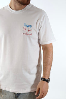 T shirt scritta ricamo 6030 J.W