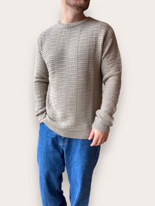 Maglione rettangoli BL11
