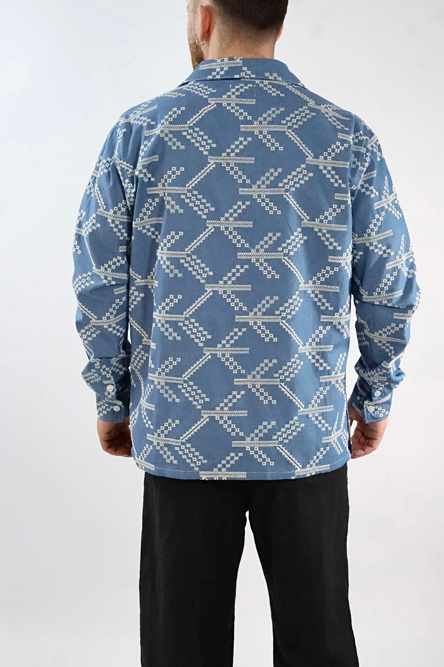 Camicia ricamata 369 BERNA