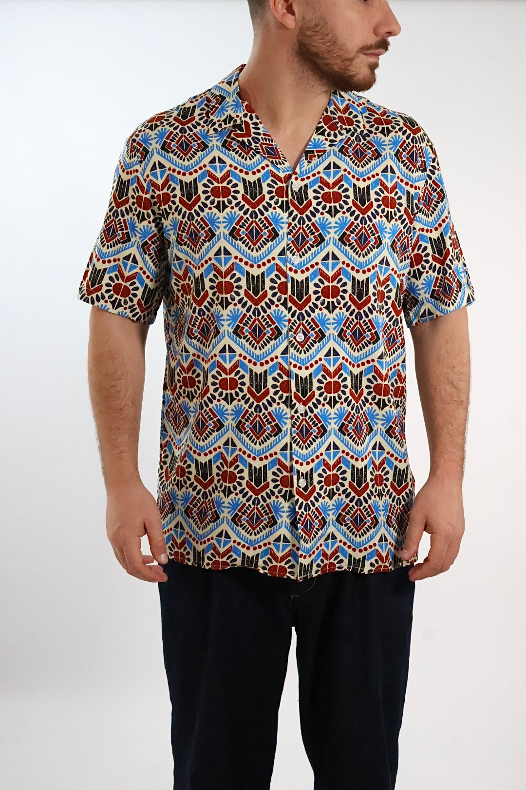 Camicia m/m viscosa bowling X01 EFFEK F**K