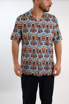 Camicia m/m viscosa bowling X01 EFFEK F**K