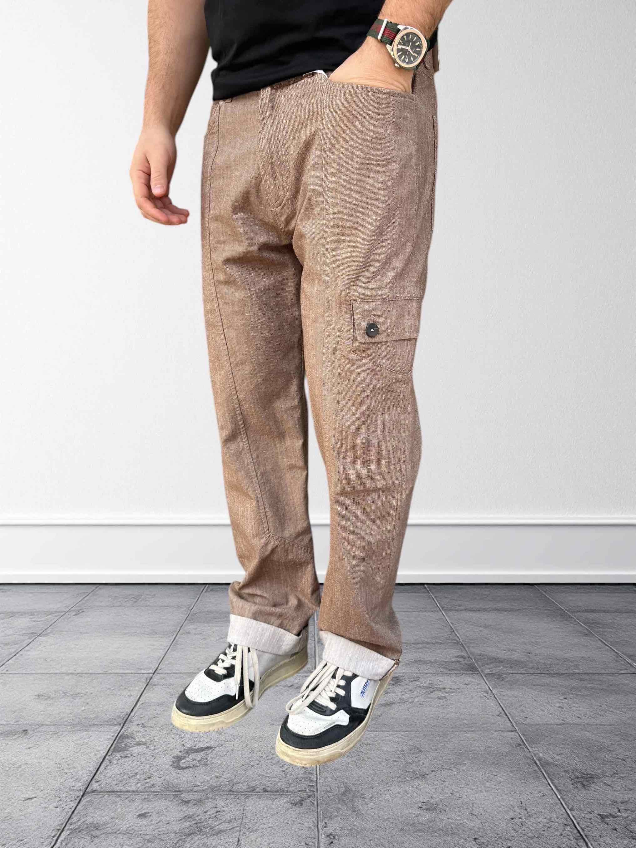 Pantalone tifone caffè ALTATENSIONE