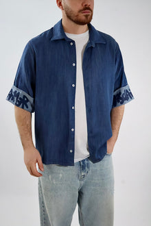 Camicia manica corta denim 519 DISCLAIMER