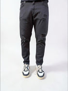 Pantalone cropped Maracana destroyed 077 BERNA