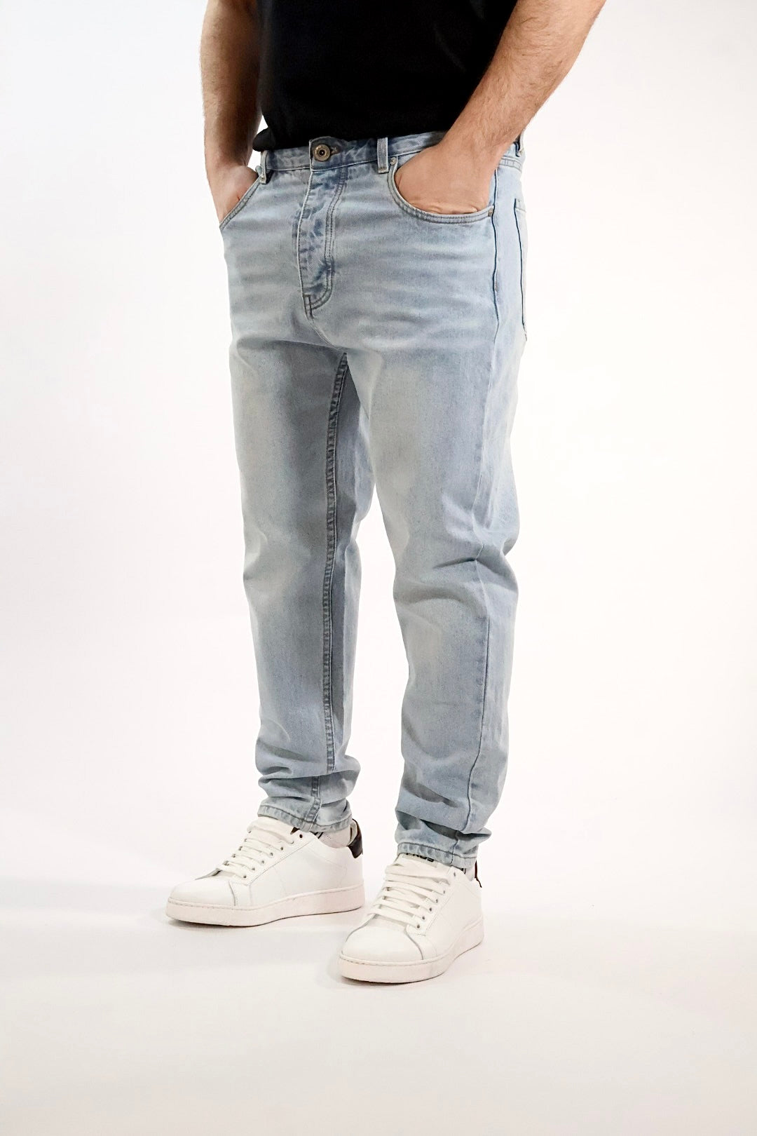 Jeans cropped bleach celtic park 275  BERNA