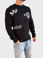 Maglione intarsio 0001 BL11