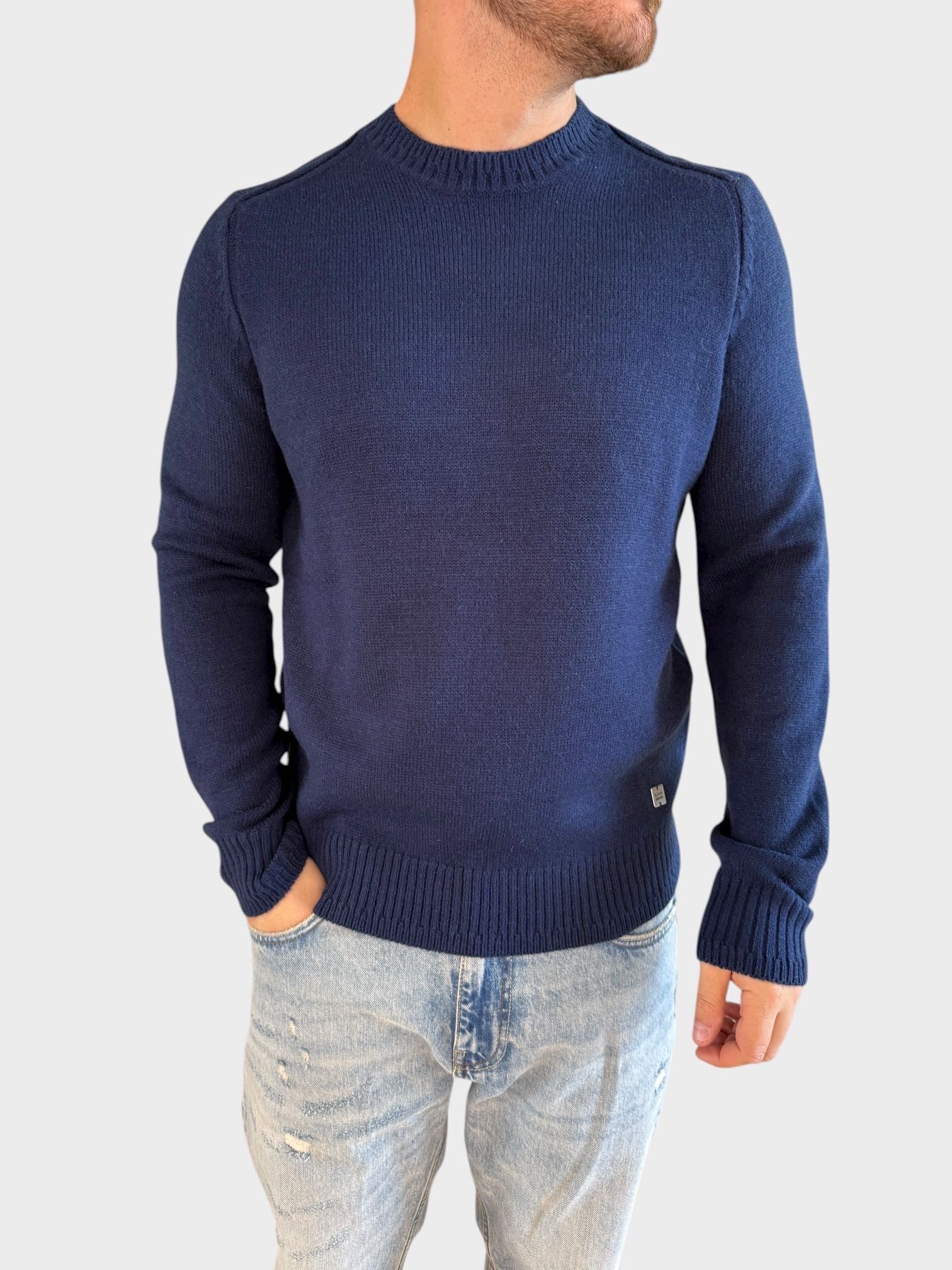 Maglione misto lana 22 BL11