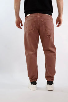 Pantalone cropped Maracana destroyed 077 BERNA