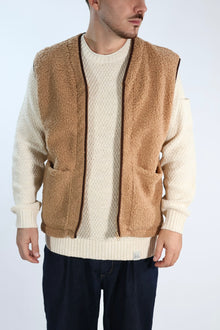 Gilet bl746437 teddy mezza zip BL11