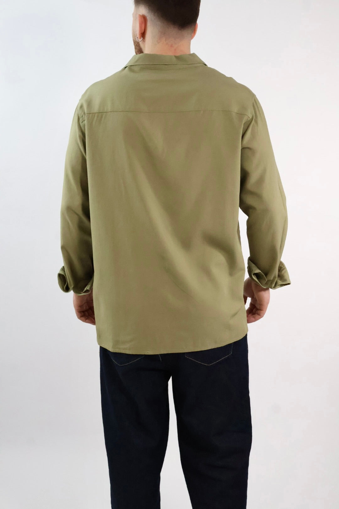 Camicia viscosa/lino 223 BERNA