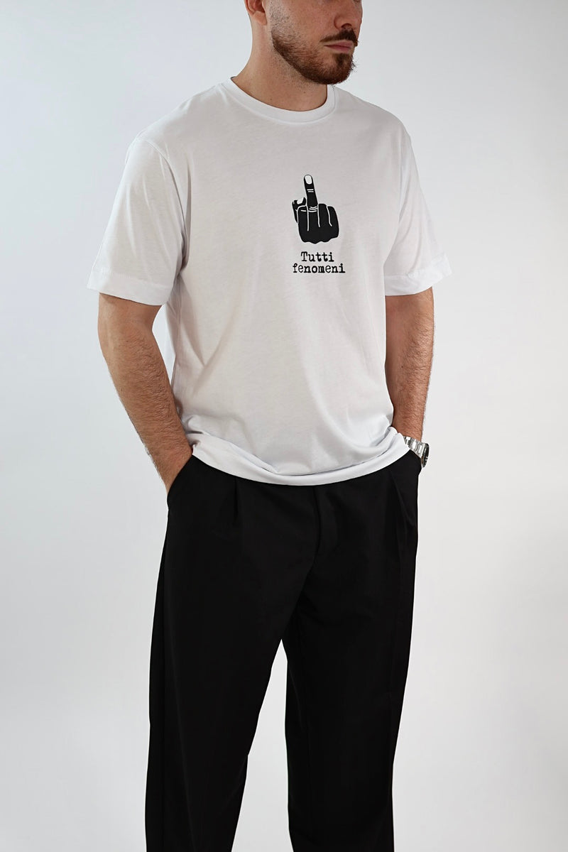 T-shirt dito medio 083n BERNA