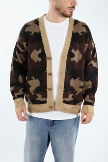 Cardigan camo relaxed fit M81 OVERD