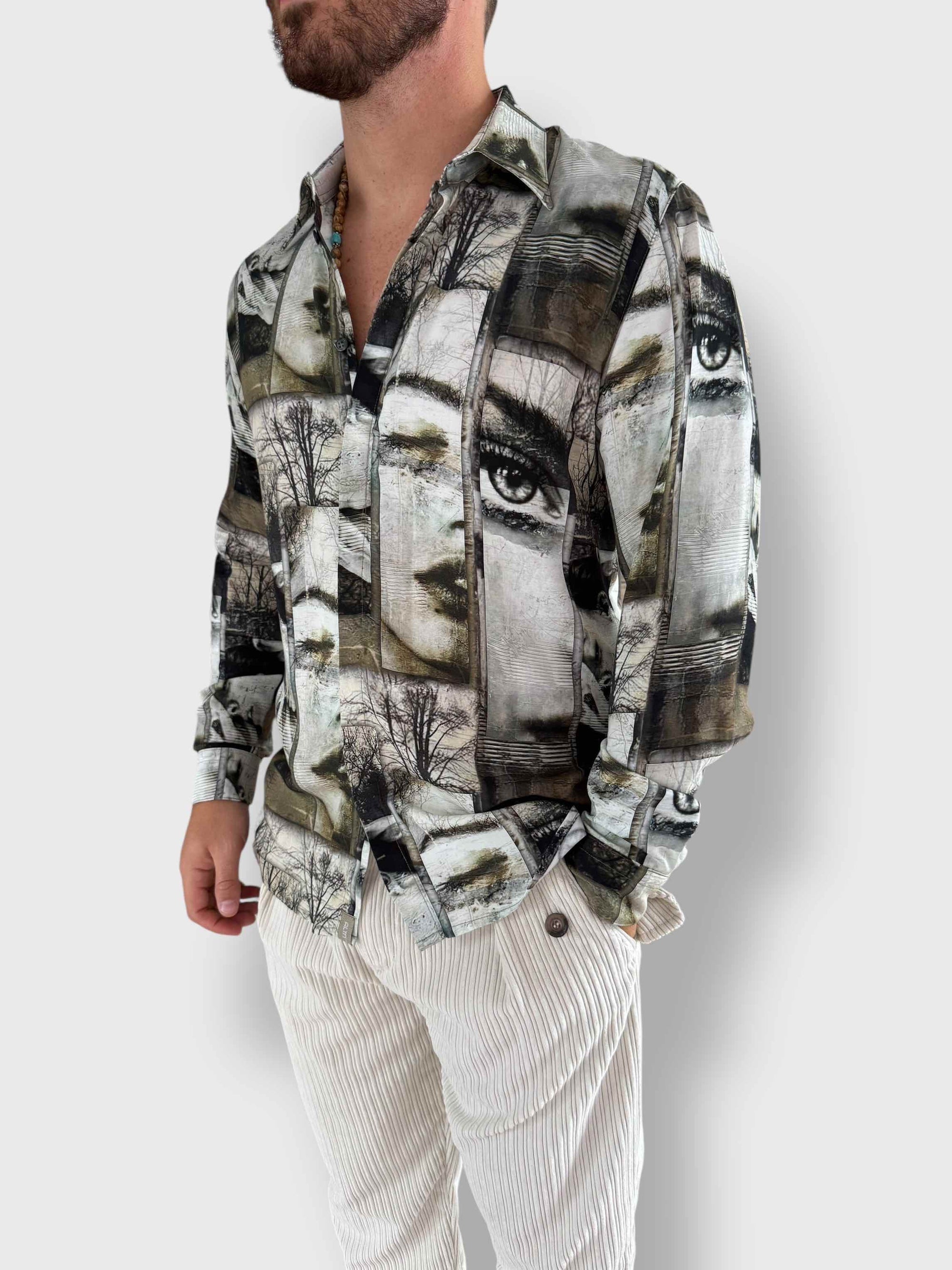 Camicia viscosa vento 3379 ALTATENSIONE