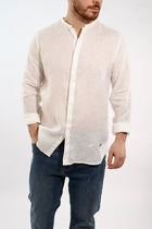 Camicia lino collo coreana 250 BERNA