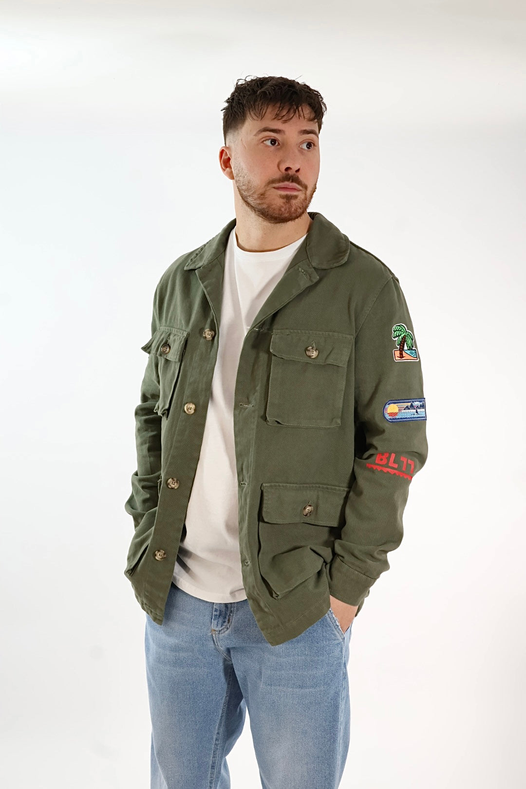 Sahariana Stampa/Patch Milirare TEQUILA57 BL11