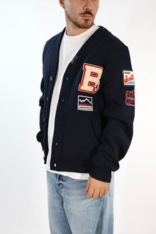 Cardigan in Felpa 78 patch  BL11