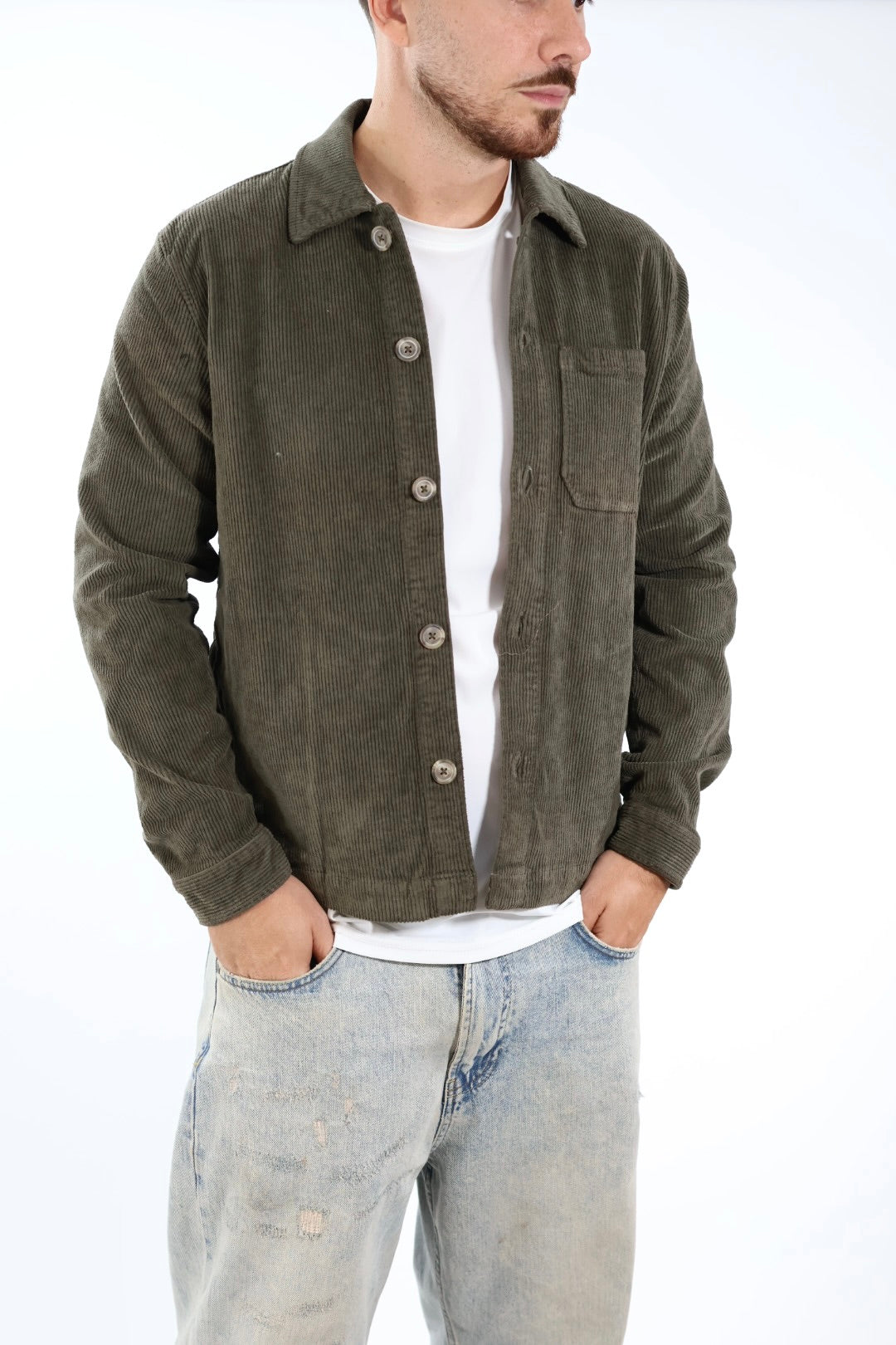 Overshirt OS1 velvet WHY NOT BRAND