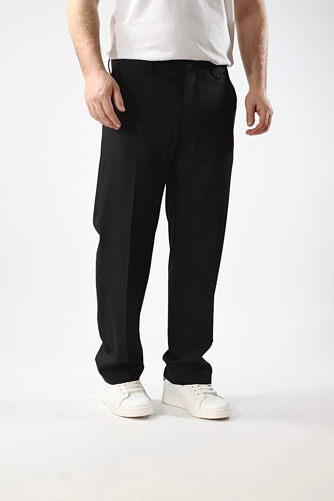 Pantalone chino anti fit capri taglio vivo P71 OVER-D