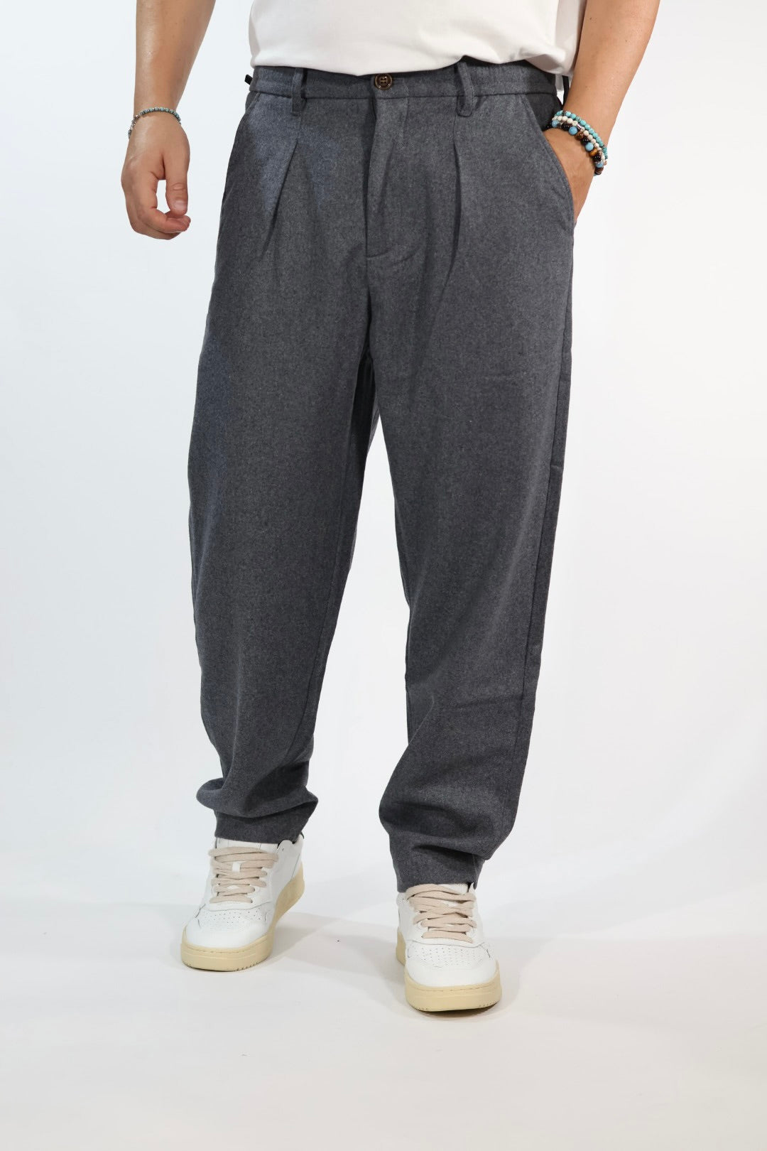 Pantalone 257BD lana GIANNI LUPO