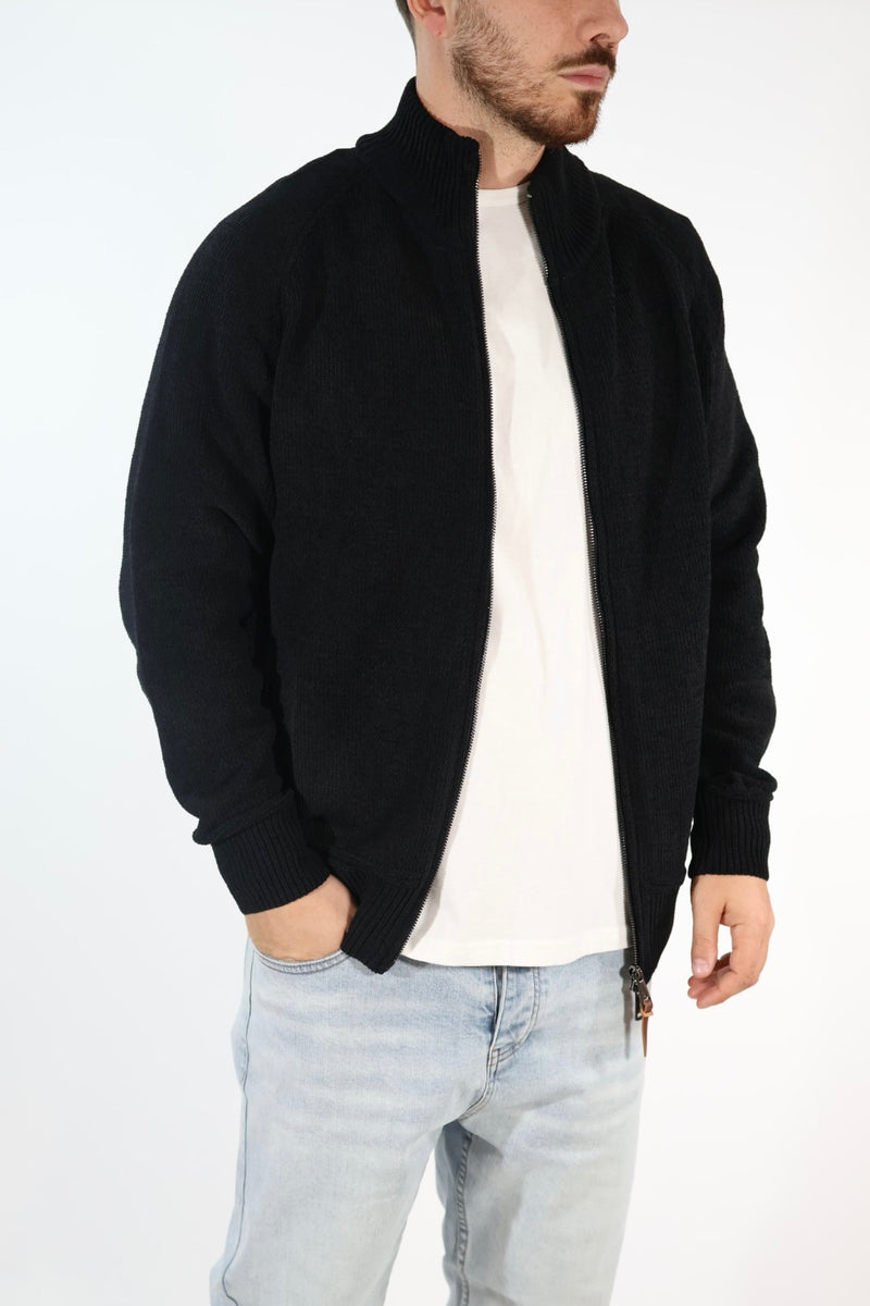 Cardigan 633 ciniglia full zip  GIANNI LUPO